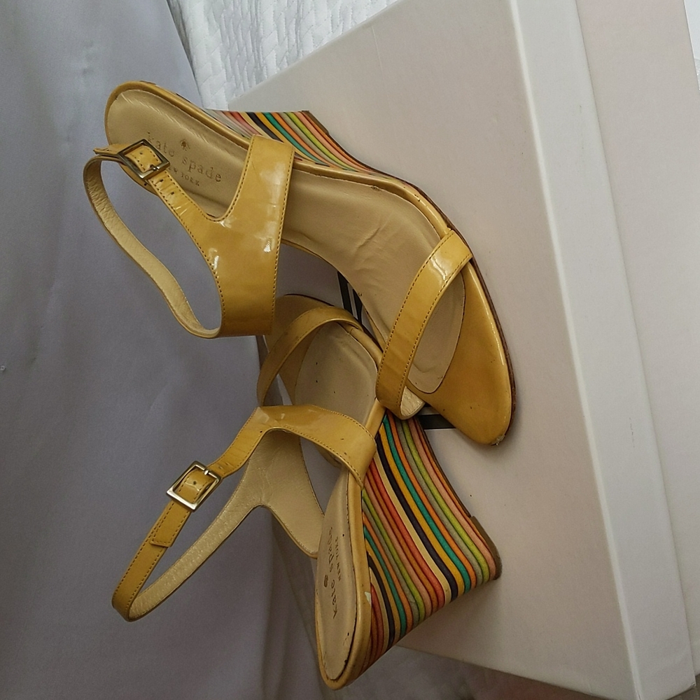 Kate Spade wedge heels